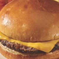 *Gs* Mighty Cheeseburger · A tasty cheeseburger served with your choice of one side.  Go bunless or add a Smart Flour F...