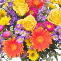Better Than Ever Bouquet · Send good vibes and happy times to someone you love with these beautiful blooms! With yellow...