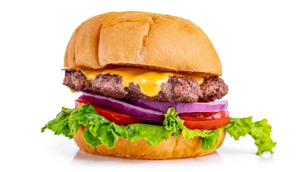 Cheeseburger · Fresh hand pattied, served any way you like it with your choice of cheese: American, Swiss, cheddar, provolone or pepper jack. Add applewood smoked bacon.
