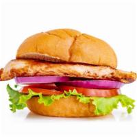Chicken Sandwich · Your choice of our fresh grilled chicken breast or hand breaded fried chicken breast. Add Ca...