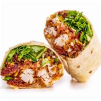 Chicken Bacon Ranch Wrap · Our fresh grilled chicken or hand breaded chicken tenders with ranch, bacon, lettuce, tomato...