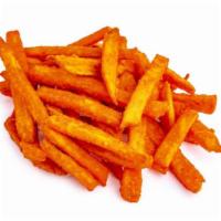 Basket Of Sweet Potato Fries · Served with our house-made sweet sauce.
