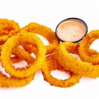 Basket Of Onion Rings · Served with jefferson’s sauce.
