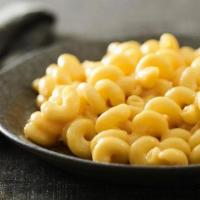 Mama'S Mac & Cheese · Corkscrew noodles topped with our own creamy, cheesy recipe.