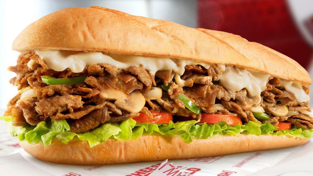 Philly Cheesesteak Combo · Grilled onions, mushrooms, green peppers, provolone cheese.