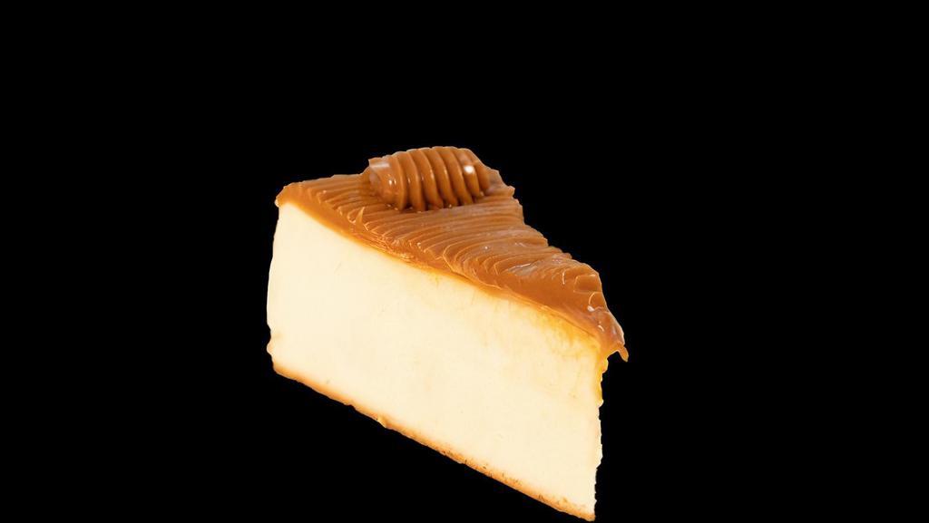 Slice Cheesecake Dulce De Leche · 
