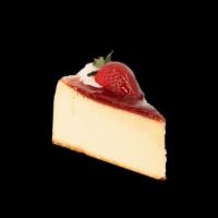 Slice Strawberry Cheesecake · 