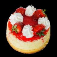 Cheese Cake Strawberry Serves (6-8 Ppl) · 