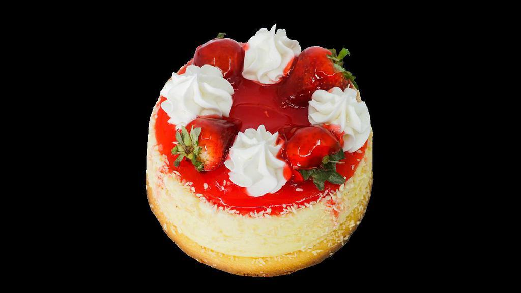 Cheese Cake Strawberry Serves (6-8 Ppl) · 