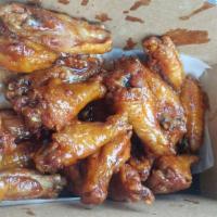 Hot Wings (20 Pieces) · Up to 2 flavor.