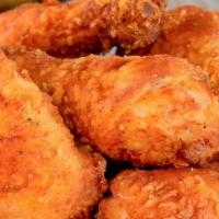 Fried Chicken · wings, legs, thighs, leg quarter, breast.
