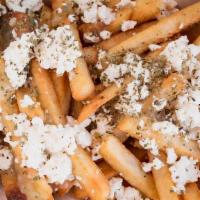 Feta Fries  · French fries topped with feta cheese