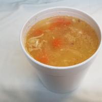 12Oz Home Made Chicken Soup · The best chicken soup you ever had.