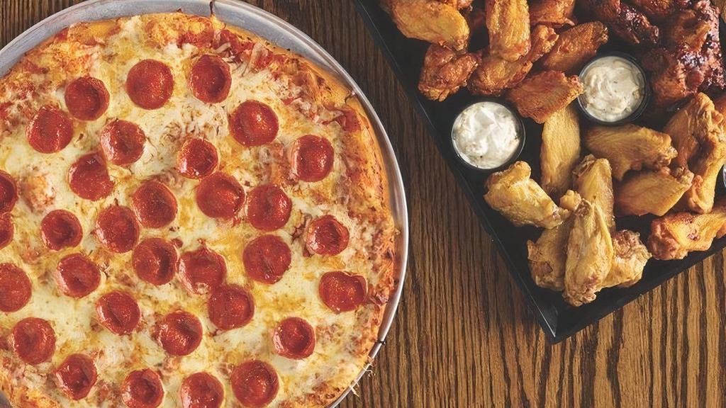 Pizza And Wing Deal · Pizza and Wing Meal Deal - 25 Wings and 16 Inch Pizza