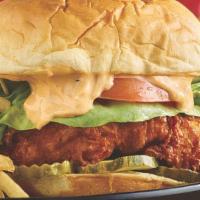 3 For $10.99 Fried Chicken Sandwich · Fried Chicken Sandwich and Side and Appetizer and Soft Drink