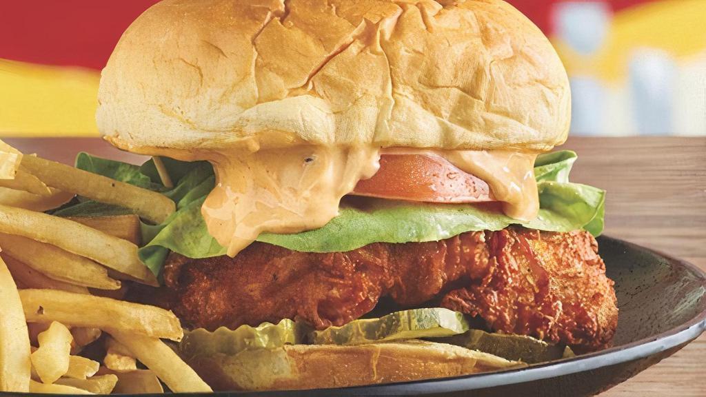 3 For $10.99 Fried Chicken Sandwich · Fried Chicken Sandwich and Side and Appetizer and Soft Drink