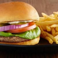 3 For $10.99 1/2 Pound Cheeseburger · 1/2 Pound Cheeseburger and Side and Appetizer and Soft Drink
