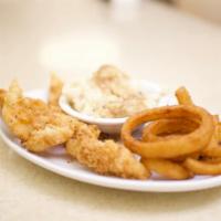 Jones Fish House Fried Catfish · Fresh Wild Caught Catfish fried in our own secret breading recipe. Cooked to perfection and ...
