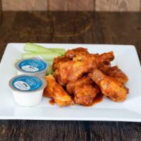 10 Pc Wings Only · 2 flavor/1 dip.