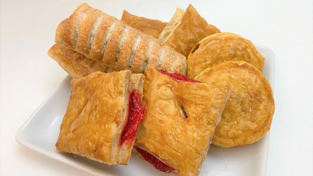 Cuban Pastries / Pastelitos  · Guava, guava and cheese, cheese, and beef.