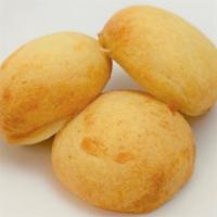 Pan De Bono (8484) · Delicious cheese bread, perfect for breakfast or an afternoon snack with coffee. Baked fresh...