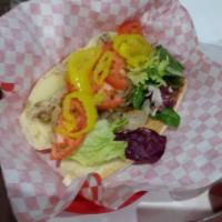 Crispy Chicken Sandwich · Tender Crispy Chicken - Lettuce - Mayo