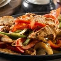 Fajitas · Steak, shrimp, chicken

Come with rice, bean, salad,lime, tortilla