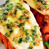 Lobster Tail Dinner · Served with Mashed potatoes  & Broccoli