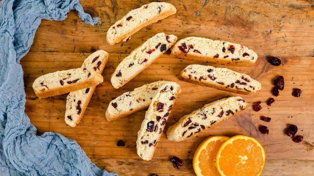Beth'S Og Biscotti (Bag Of 6) · 6 pcs. of the original biscotti that launched it all. Made with fresh orange and cranraisins, truly remarkable.