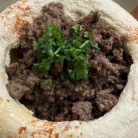Hummus With Ground Beef · 
