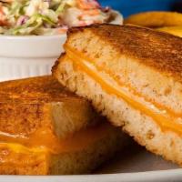 Grilled Cheese · Choose your favorite cheese and we’ll grill it on your choice of bread. Also available with ...