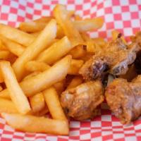 Chicken Wings And Fries · Choice of homemade wings and fries...