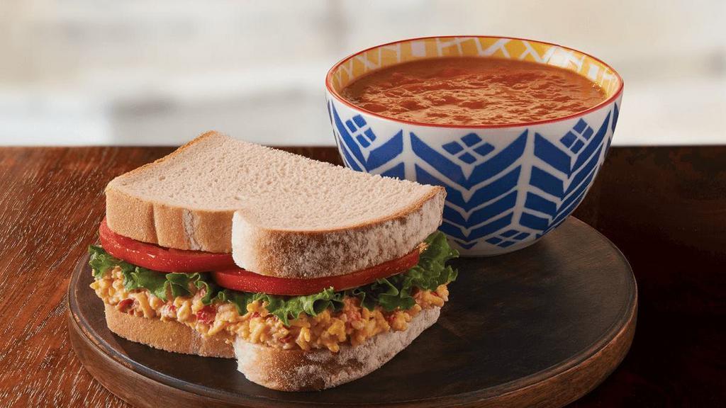 Half Sandwich & Cup Of Soup · Pair your favorite ½ sandwich with our soup of the day for creative flavor combinations.