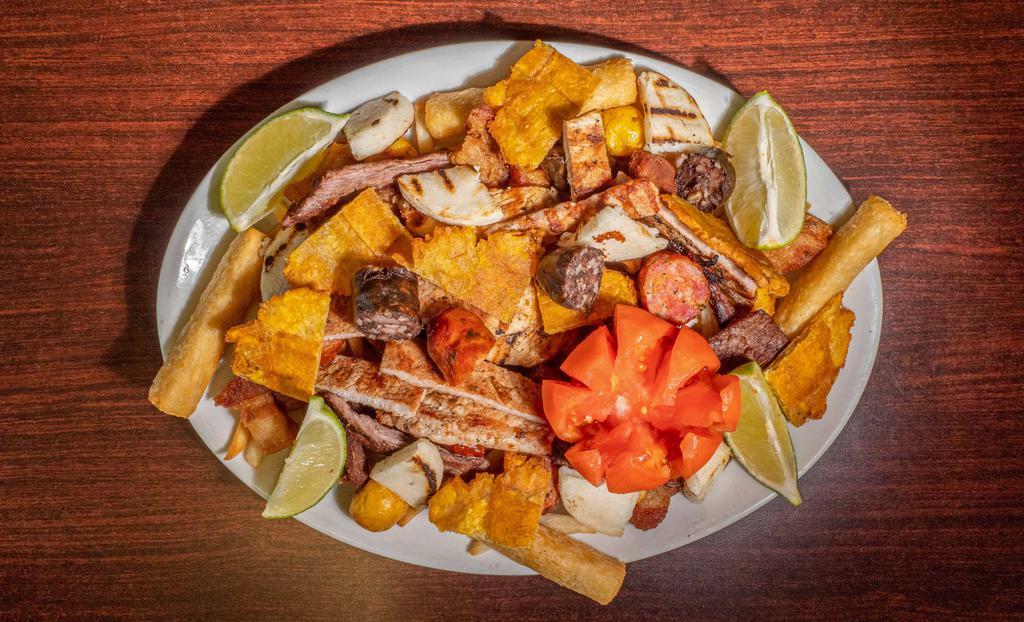 Picada Mixta · Sampler platter. Serves one to two people.