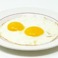 Eggs (2) · Served with home fries or grits and toast or biscuits.

*Consuming raw or undercooked meats,...