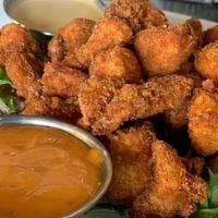Stage Divers · Crispy Japanese style panko crusted chicken bites served with our Headbanger, creamy ginger,...