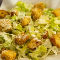 Caeser · Lettuce, croutons, cheese.