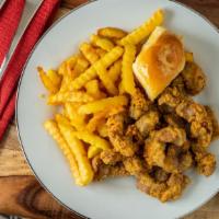 Gizzards + Fries + Roll · 