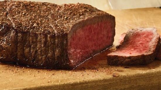 Outback Center-Cut Sirloin · Center-cut for tenderness. Lean, hearty and full of flavor. Seasoned and seared. Served with two freshly made sides.