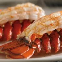 Lobster Tails · Two cold water tails perfectly steamed for maximum tenderness. Served with two freshly made ...