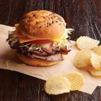 Roast Beef Sandwich Regular · Our roast beef is nitrite-free and sliced fresh daily, a Jason's fan favorite. Name your bre...