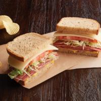 Salami Sandwich (Manager'S Special) · A half sandwich served with your choice of a cup of soup, fresh fruit or Mac & Cheese. Name ...
