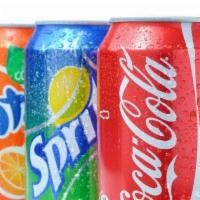 Sodas · Sprite, Coca-Cola o Fanta.