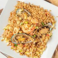 Chaufa De Mariscos / Seafood Fried Rice · 