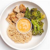 Kids Bowl · Pick 1 Base, 1 Veggie, 1 Protein, & 1 Sauce