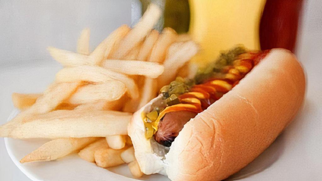 Hot Dog · Age 12 & Under. Meal Includes French Fries.