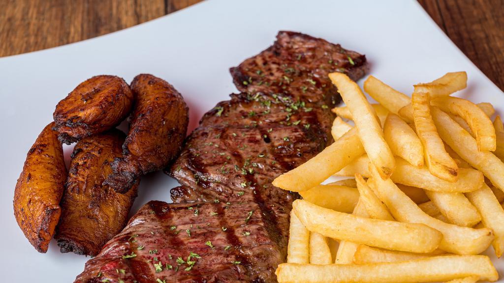 Churrasco · Grilled Skirt steak served with two sides Orders.