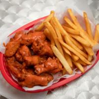 Wing Combos · Served with Fries and Ranch or Blue Cheese