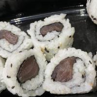 Tuna Roll (8 Pieces) · Tuna, and sushi rice.