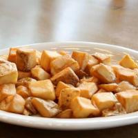 Crispy Potatoes · Crispy potatoes dusted with cajun seasoning